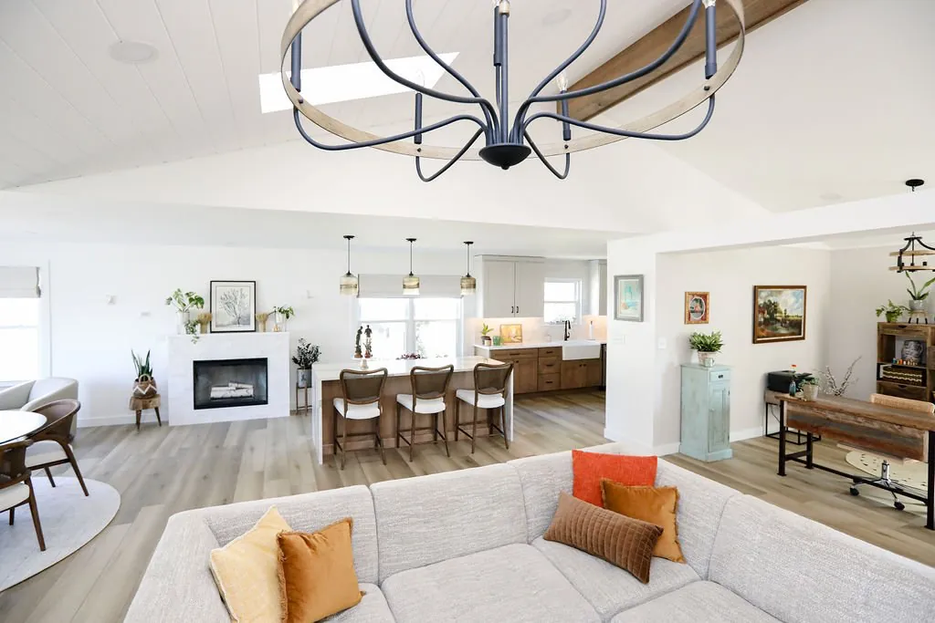 Open-concept remodel by Padgett Building & Remodeling